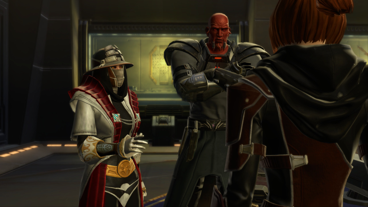 Redeemed Sith Robe By Tzhanatos - SWTOR Fashion